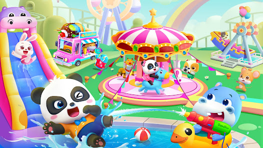 Captura de Pantalla 1 El Mundo del Panda Bebé:Juegos android
