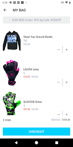 West Coast Goalkeeping Screen 2