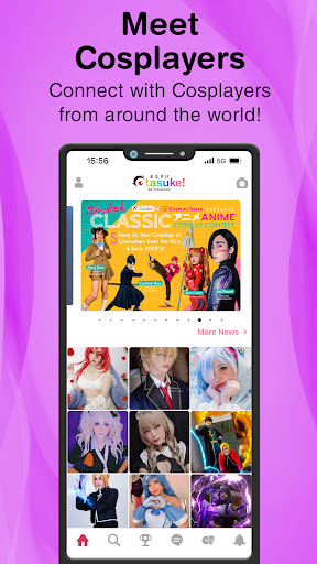Android application Cosplay Community - Otasuke! screenshort
