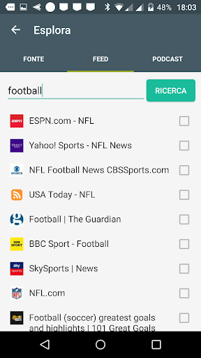 Football Americano Notizie Screenshot 3 - AppWisp.com