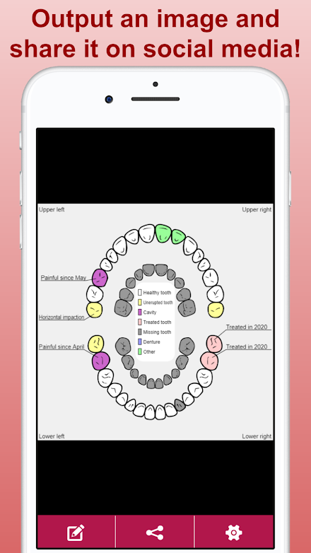 Teeth Note Screen 3