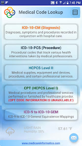 ICD-10 CM & PCS 1.07 APK + Mod (Unlimited money) إلى عن على ذكري المظهر