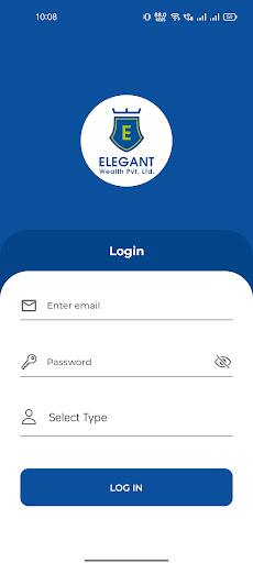 Android application Elegant Wealth Management screenshort
