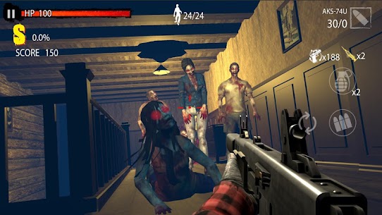 Zombie Hunter D-Day : Offline FPS Apk Mod for Android [Unlimited Coins/Gems] 10