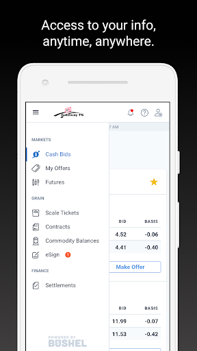Aperçu de l'application