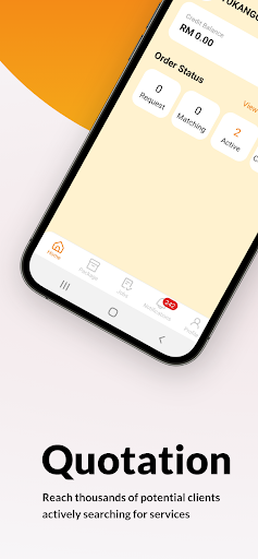 TukangGo - Service App Screen 3