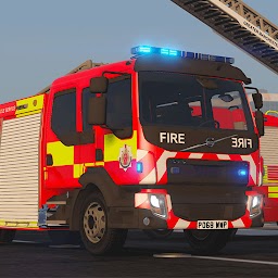 Resque Fire Truck Sim Driving