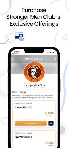 Stronger Men Club Screen 2