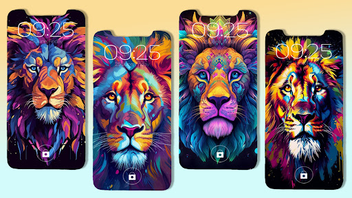 Android application Lion Wallpaper HD :Wild Animal screenshort