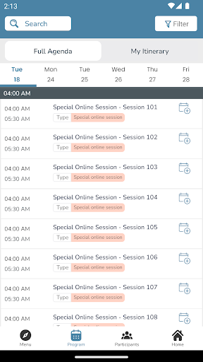 App screenshot