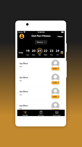 Owlpact Fitness Screen 3