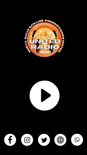 Android application United Radio screenshort