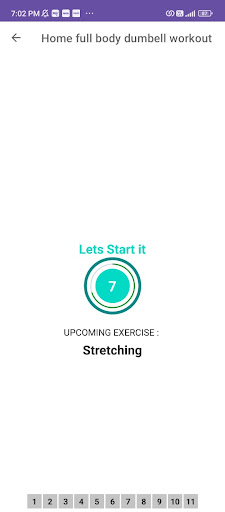full body exercise dumbbell Screen 2