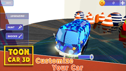 Toon Car Stunt Simulator 3D Screen 3