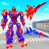 Air Force Real Robot Transform: Fighter Jet Plane icon