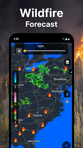 Weather forecast: Live Radar screenshot