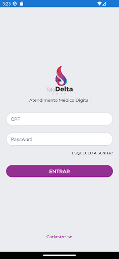 Android application TeleDelta Care - Saúde screenshort