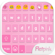 Classic Pink Emoji Keyboard  Icon