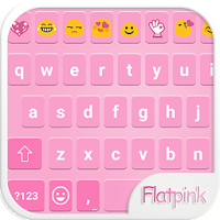 Classic Pink Emoji Keyboard