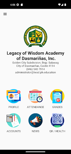 Legacy of Wisdom Academy Screen 2
