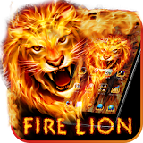 Red Hot Fire Lion Launcher icon