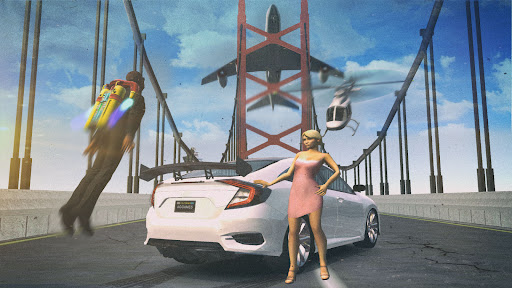 Android application Civic Driving Games screenshort