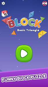 Block Basic : Triangle 1.0.1 APK + Мод (Unlimited money) за Android