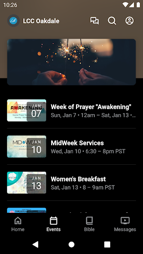Life Community Church Oakdale Screen 2