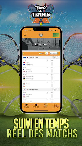 Temple du Tennis Screen 3