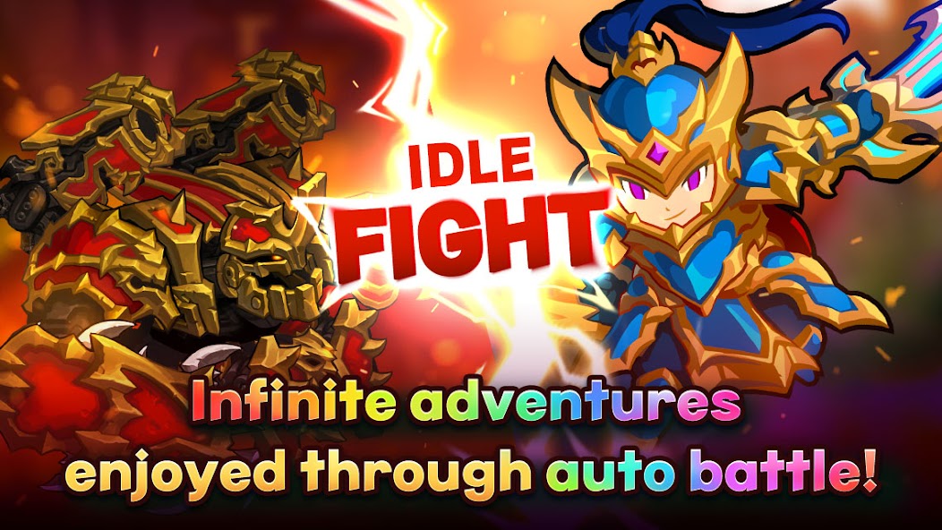 Raid the Dungeon : Idle RPG 1.56.1 APK + Mod (Unlimited money) untuk android