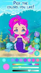 Princess Mermaid Dress Up Game