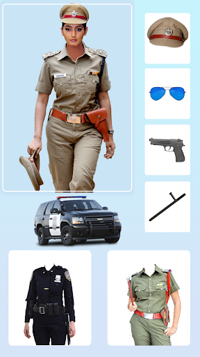 Women Police Suit Photo Editor Screenshot 2 - AppWisp.com
