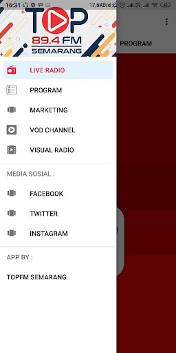 TOPFM Semarang Screen 2