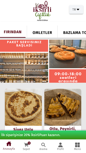 Android application İksirli Çiftlik Mutfak&Dükkan screenshort