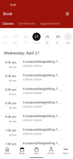 Ape Fitness Screen 2