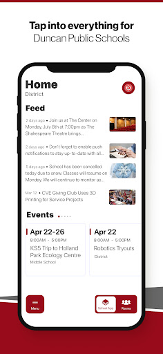 Android application Duncan Public Schools, OK screenshort