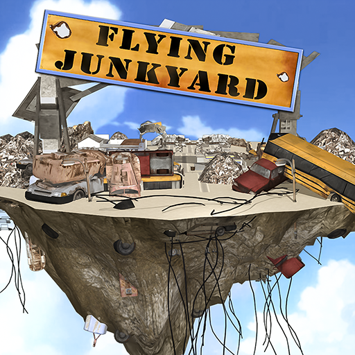 Flying Truck Junkyard Parking  Icon