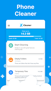 X Cleaner - Sweeper & Cleanup لقطة شاشة