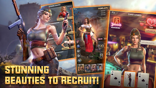 Kiss of War 1.89.0 MOD APK (Unlimited Money/Gold) Free Download Gallery 5