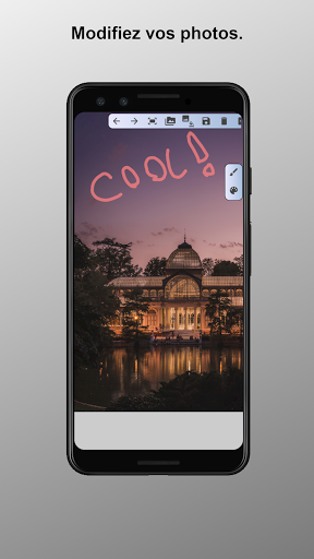 Android application Vanbrush: dessin et pixel art screenshort