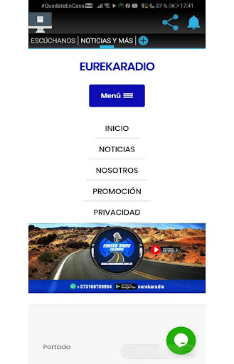 Eurekaradio Screen 3