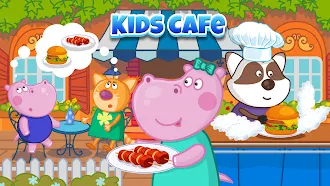 Game screenshot Kids cafe. Funny kitchen game hack