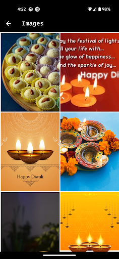 Happy Diwali Wishes Screen 3