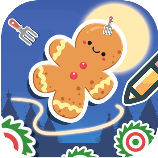Draw & Save Gingerbread Man