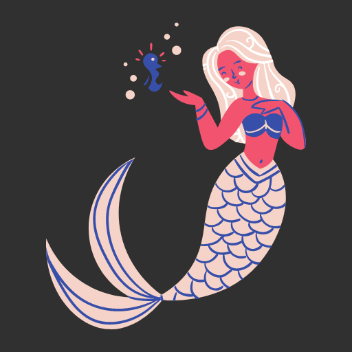 The Mermaid Story logo