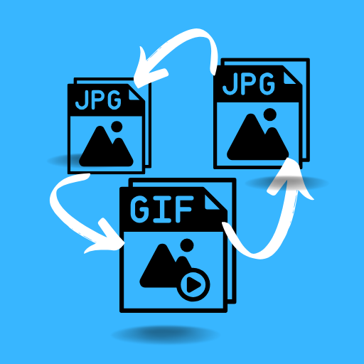 Convert Images PNG JPG GIF PDF logo