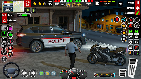 เกมส์รถตำรวจไล่ล่าตำรวจ3d