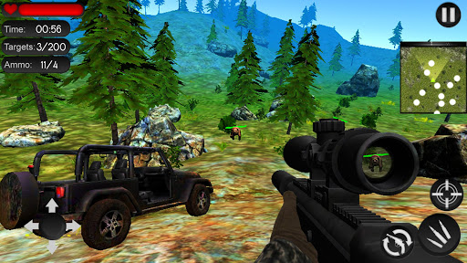 Bear Hunting on Wheels 4x4 - FPS Shooting Game 18 screenshots 2