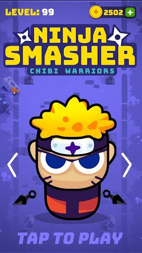 Android application Ninja Smasher screenshort
