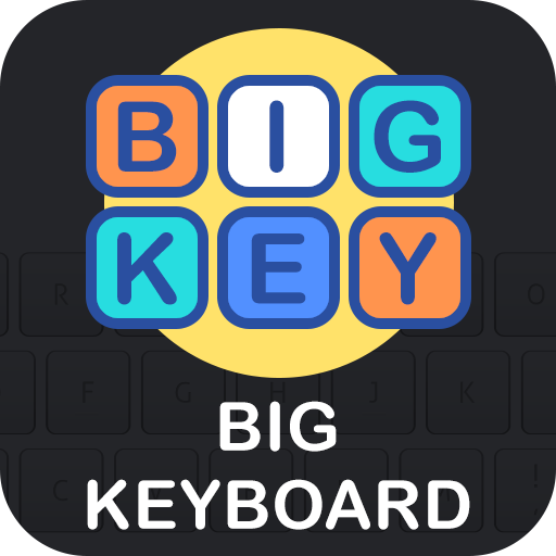 Big Keyboard Large Letters App logo